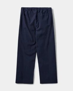 ABIGAILESY HIGH WAIST TROUSERS - Dark blue
