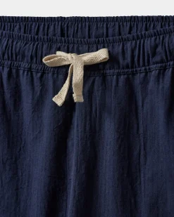 ABIGAILESY HIGH WAIST TROUSERS - Dark blue