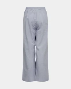 ABIGAILESY TROUSERS - Camel striped