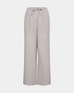 ABIGAILESY TROUSERS - Lavender striped