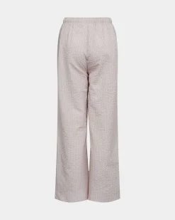 ABIGAILESY TROUSERS - Lavender striped
