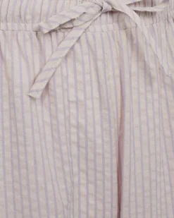 ABIGAILESY TROUSERS - Lavender striped