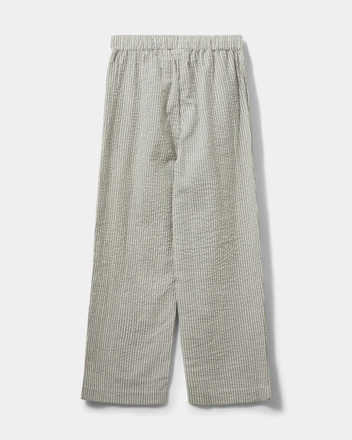 ABIGALESY TROUSERS - Antique White w Black