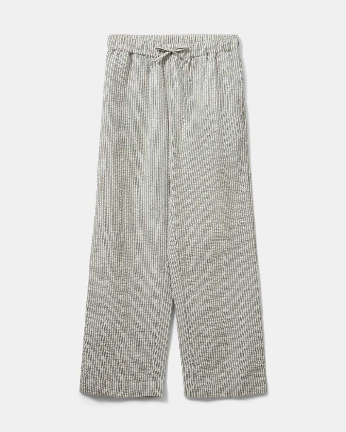 ABIGALESY TROUSERS - Antique White w Beige