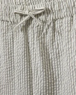 ABIGALESY TROUSERS - Antique White w Beige