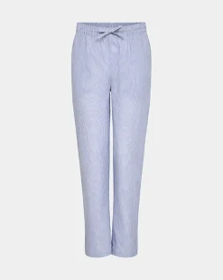 ABIGALESY TROUSERS - Blue striped