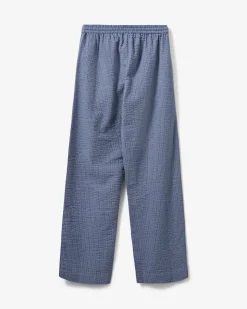 ABIGALESY TROUSERS - Blue-Black w Antique White