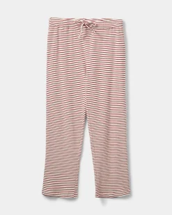 ABIGALESY TROUSERS - Red Striped