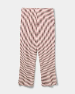 ABIGALESY TROUSERS - Red Striped