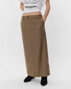 ACHAIASW SKIRT - Camel