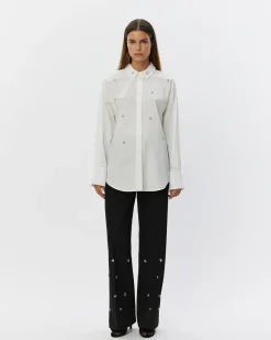 ADALENESW SHIRT - White