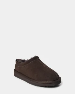ADELENASY Slipper - Dark brown