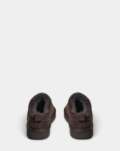 ADELENASY Slipper - Dark brown