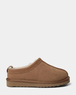 ADELENASY Slipper - Dark sand