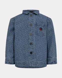 ADITINESK JACKET - Light denim blue