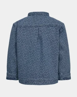 ADITINESK JACKET - Light denim blue