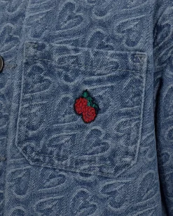 ADITINESK JACKET - Light denim blue