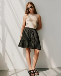 ADRIENNESY SKIRT - Black