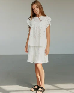 ADRIENNESY SKIRT - Snow white