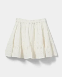 ADRIENNESY SKIRT - Snow white