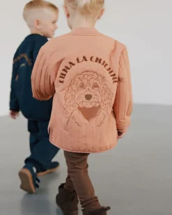 AGNESK JACKET - Rosy brown