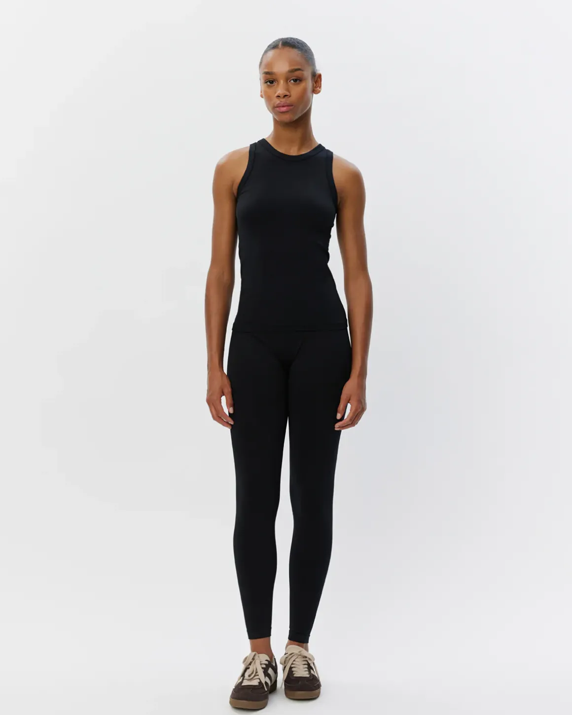 AHLEASPO TOP - Black