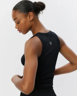 AHLEASPO TOP - Black