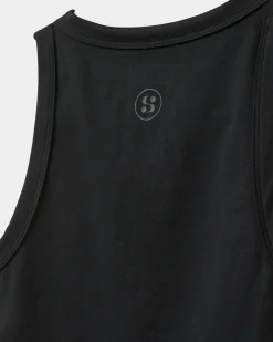 AHLEASPO TOP - Black