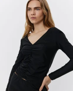 AIDASW BLOUSE - Black
