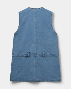 ALBERTINESW DRESS - Denim Blue