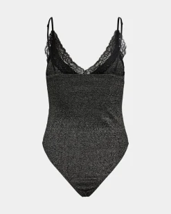 ALEEASW BODYSTOCKING - Black