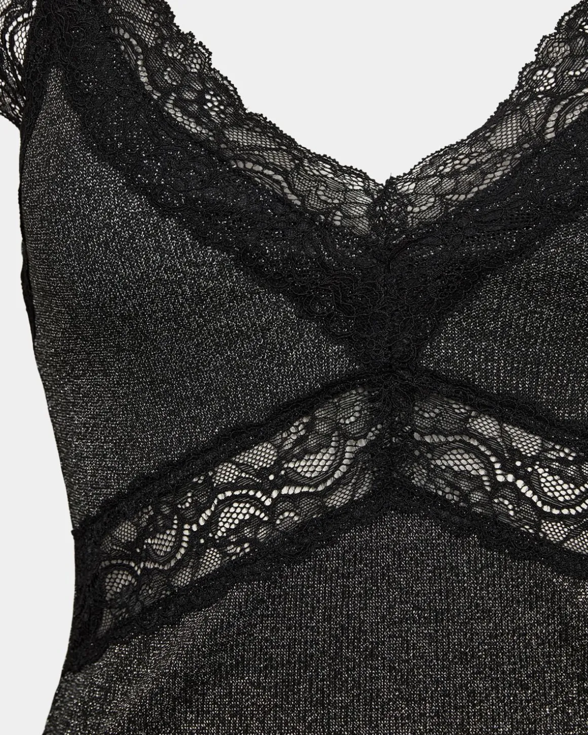 ALEEASW BODYSTOCKING - Black