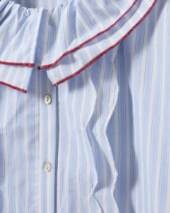 ALEXASW SHIRT - Blue striped