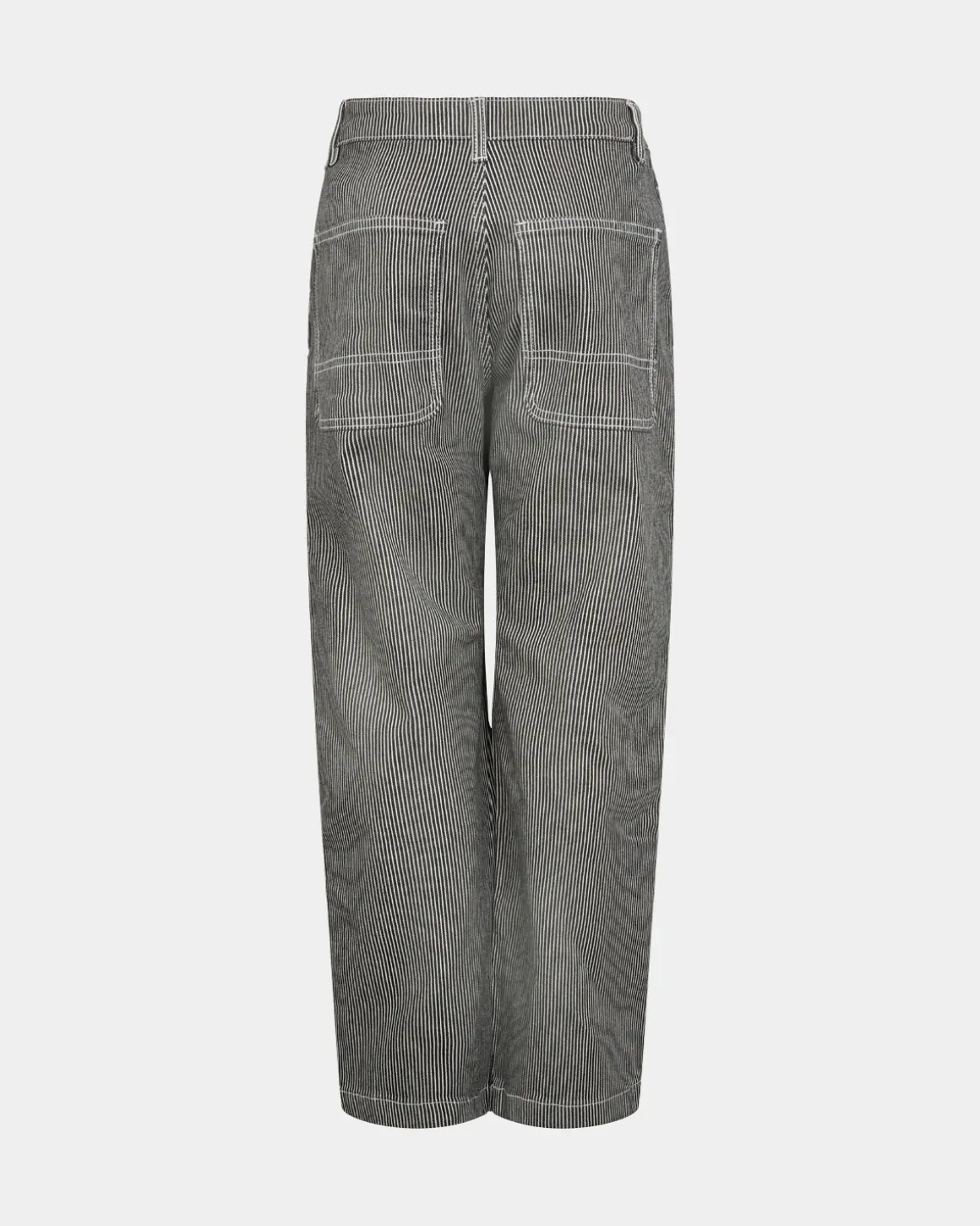 ALLICIASY TROUSERS - Dark denim blue