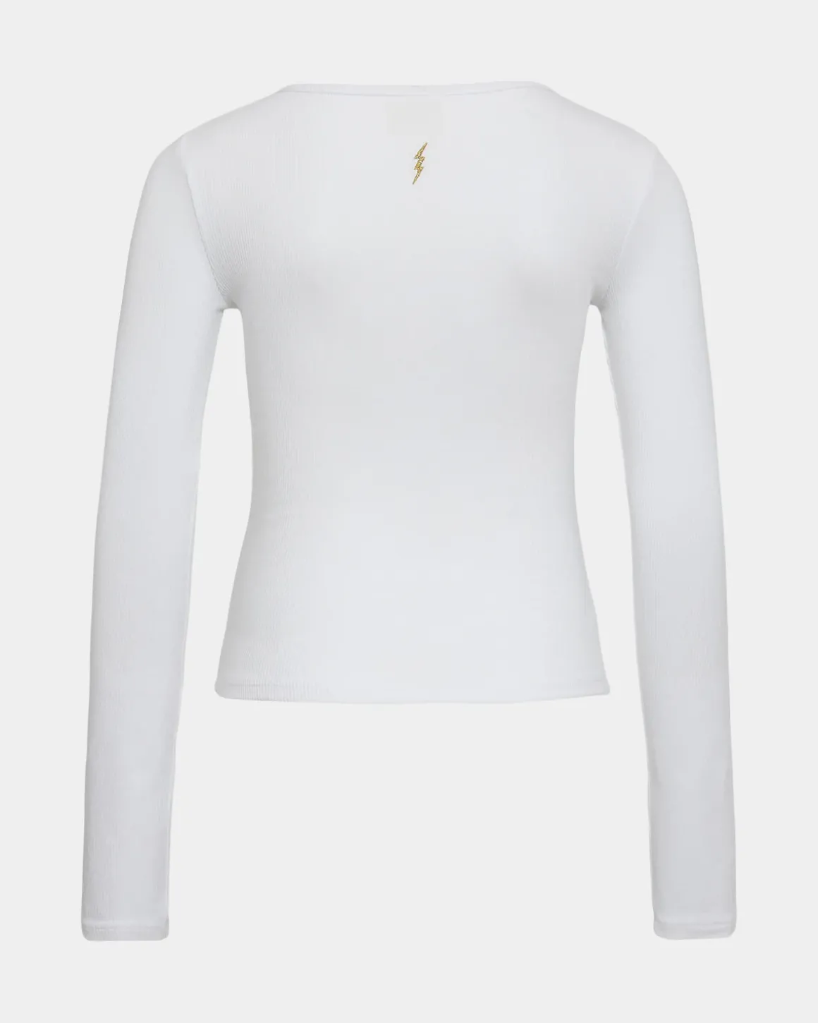 ALLICIASY T-SHIRT LONG SLEEVE - Brilliant White