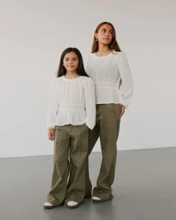 ALLISSY BLOUSE - Snow white