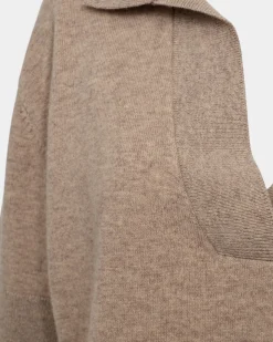 AMALYSW BLOUSE - Brown melange