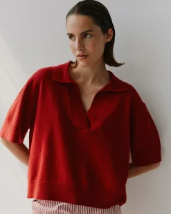 AMALYSW BLOUSE - Red