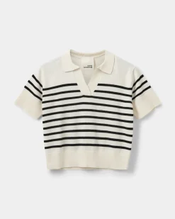 AMALYSY KNIT - Off White - Black