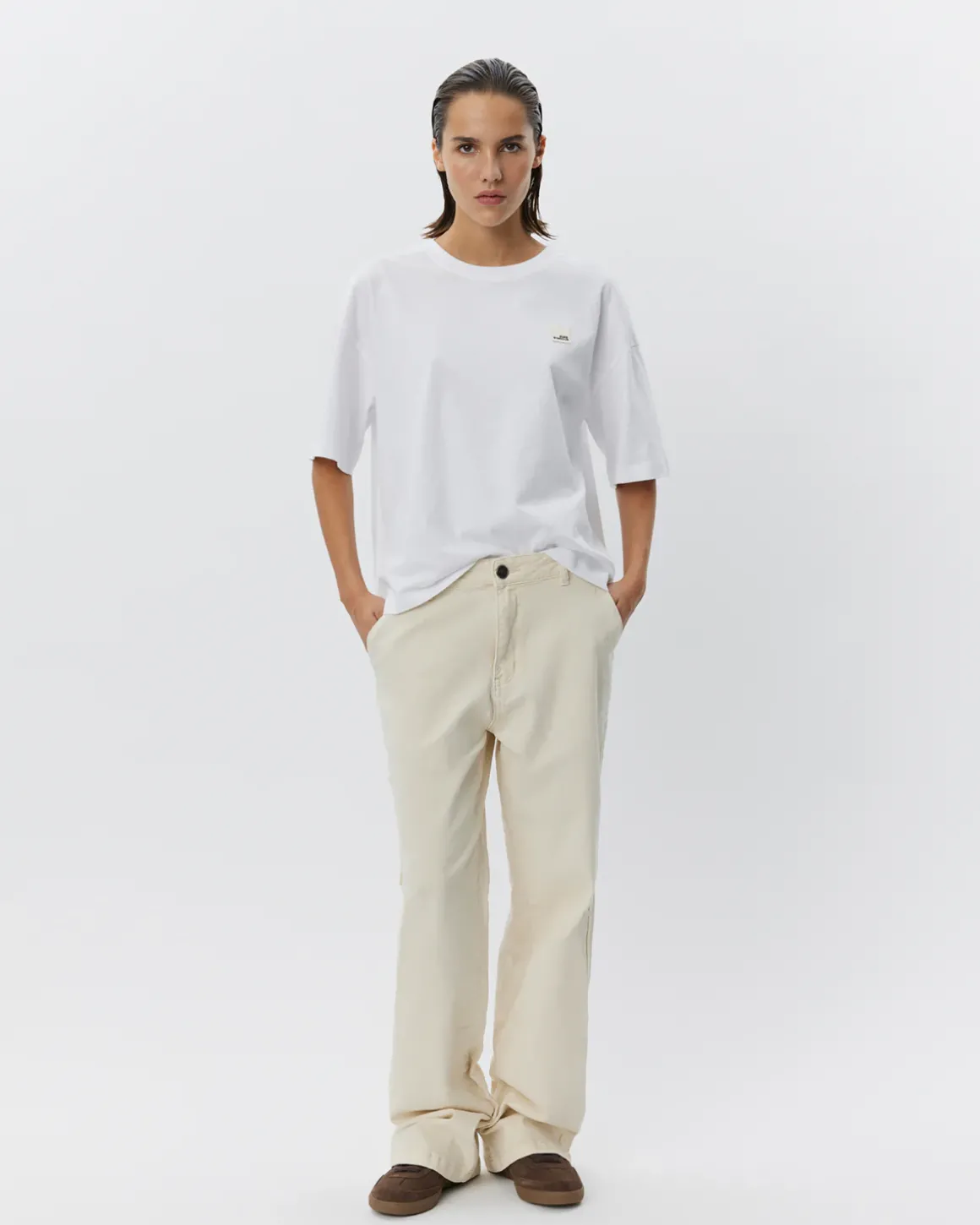 AMYSW TROUSERS - Off White