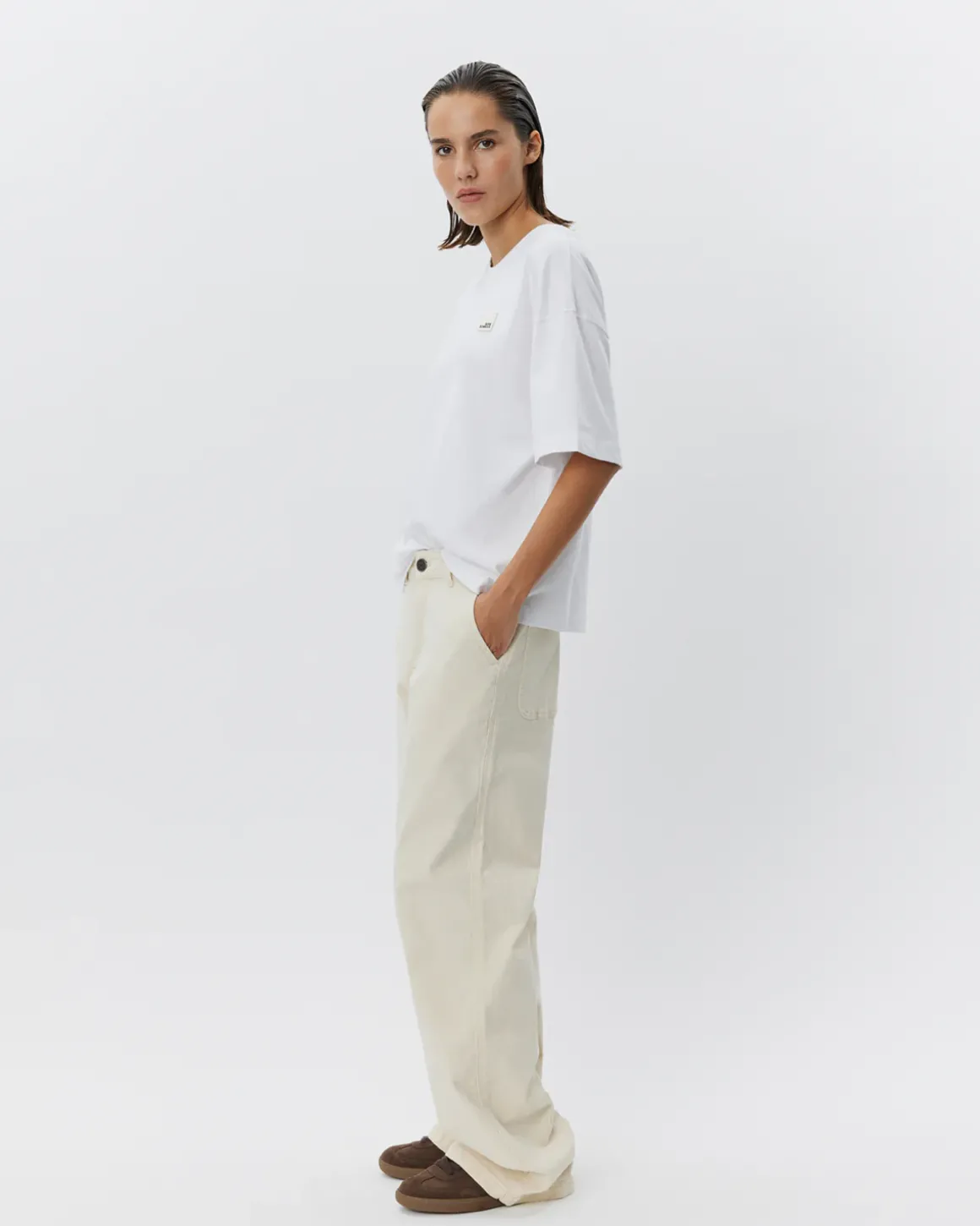 AMYSW TROUSERS - Off White