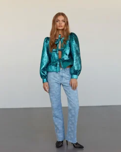 ANABELLASW JEANS - Light blue