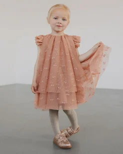 ANDREASB DRESS - Rosy brown