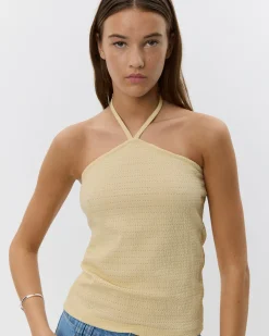 ANDREESW TOP - Light yellow