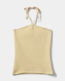 ANDREESW TOP - Light yellow