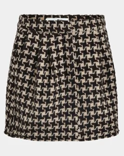 ANELIESW SKIRT - Brown