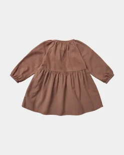 ANNASB DRESS - Rosy brown