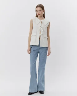 ANNIKASW VEST - Snow white