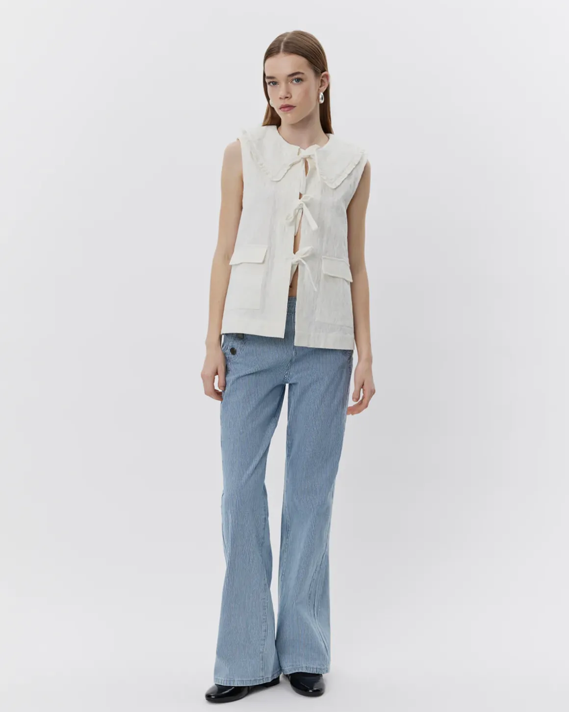 ANNIKASW VEST - Snow white