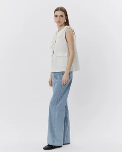 ANNIKASW VEST - Snow white